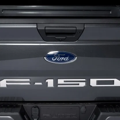 55559FD – PUTCO Emblem, Licensed Ford F-150 Letters Tape-On For Tailgate Chrome Stainless Steel